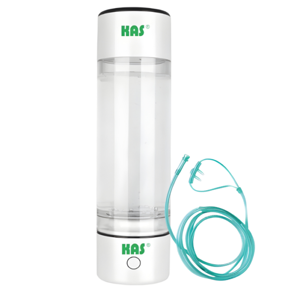 Generator Wodoru KAS 410 (Butelka) Generator Wody Wodorowej i Inhalator Wodoru Molekularnego z Aktywatorem Molekularnym